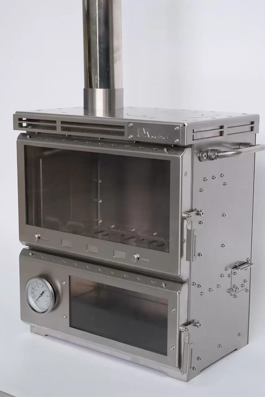 Multi-functional all-in-one camping stove oven