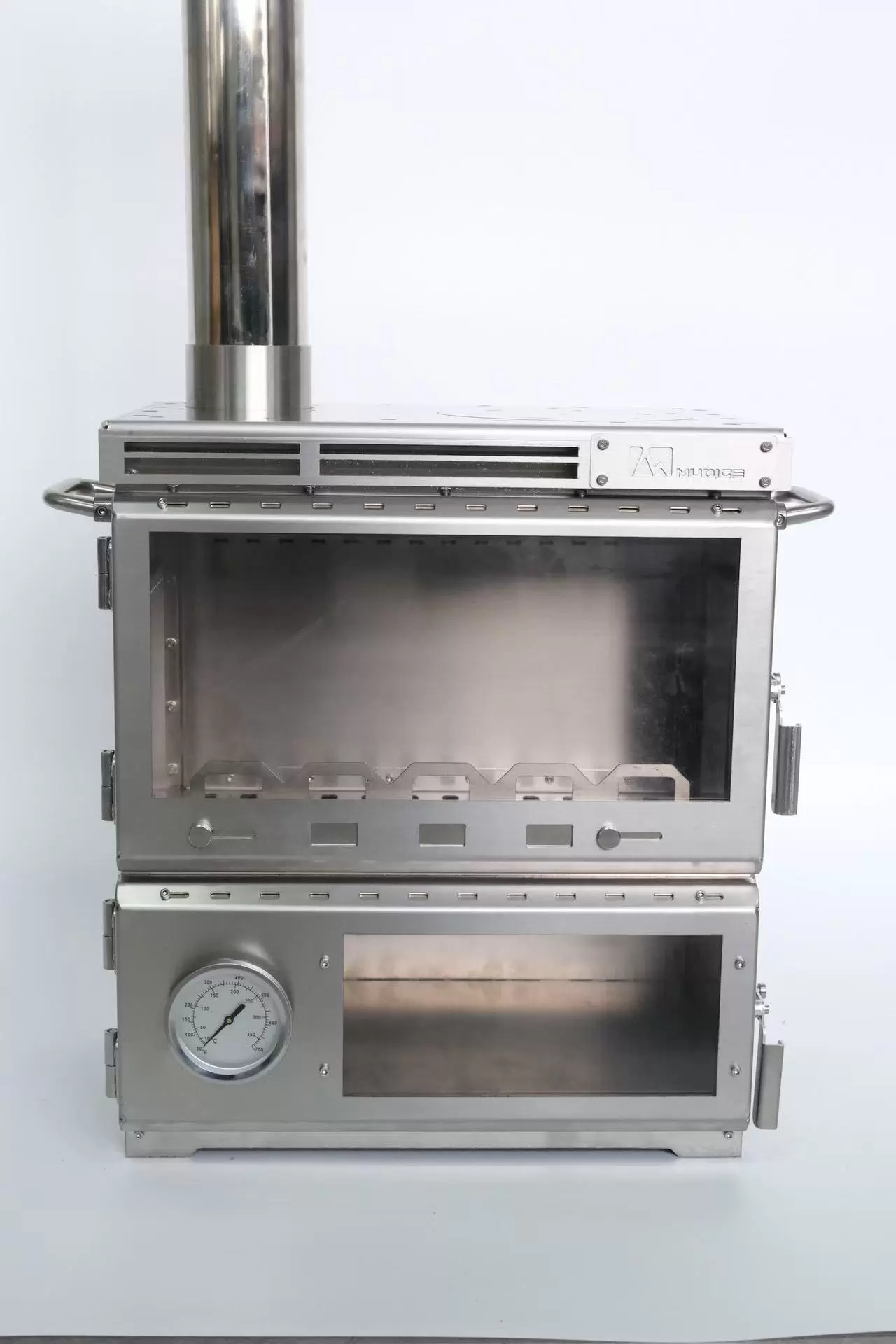 Multi-functional all-in-one camping stove oven