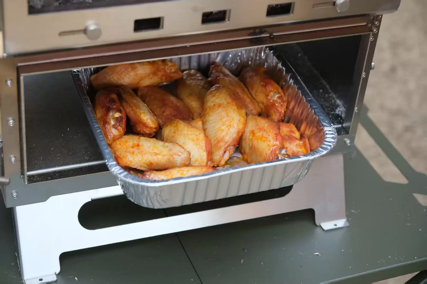 Multi-functional all-in-one camping stove oven