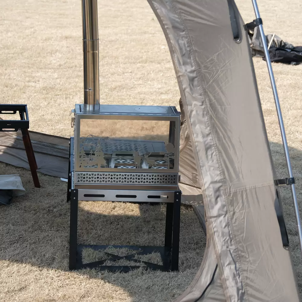 Honeycomb Totem Outdoor Wood Furnace
