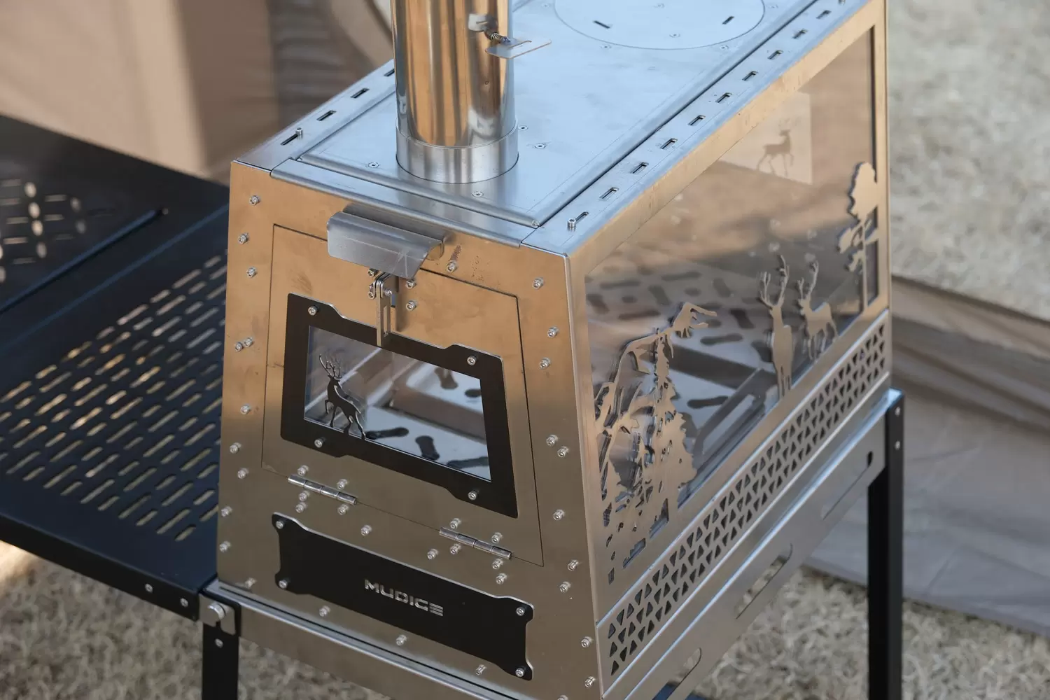 Honeycomb Totem Outdoor Wood Furnace