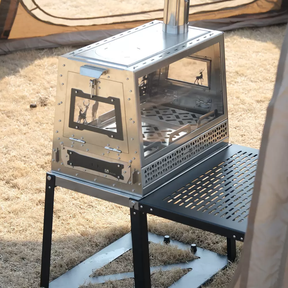 Honeycomb Totem Outdoor Wood Furnace