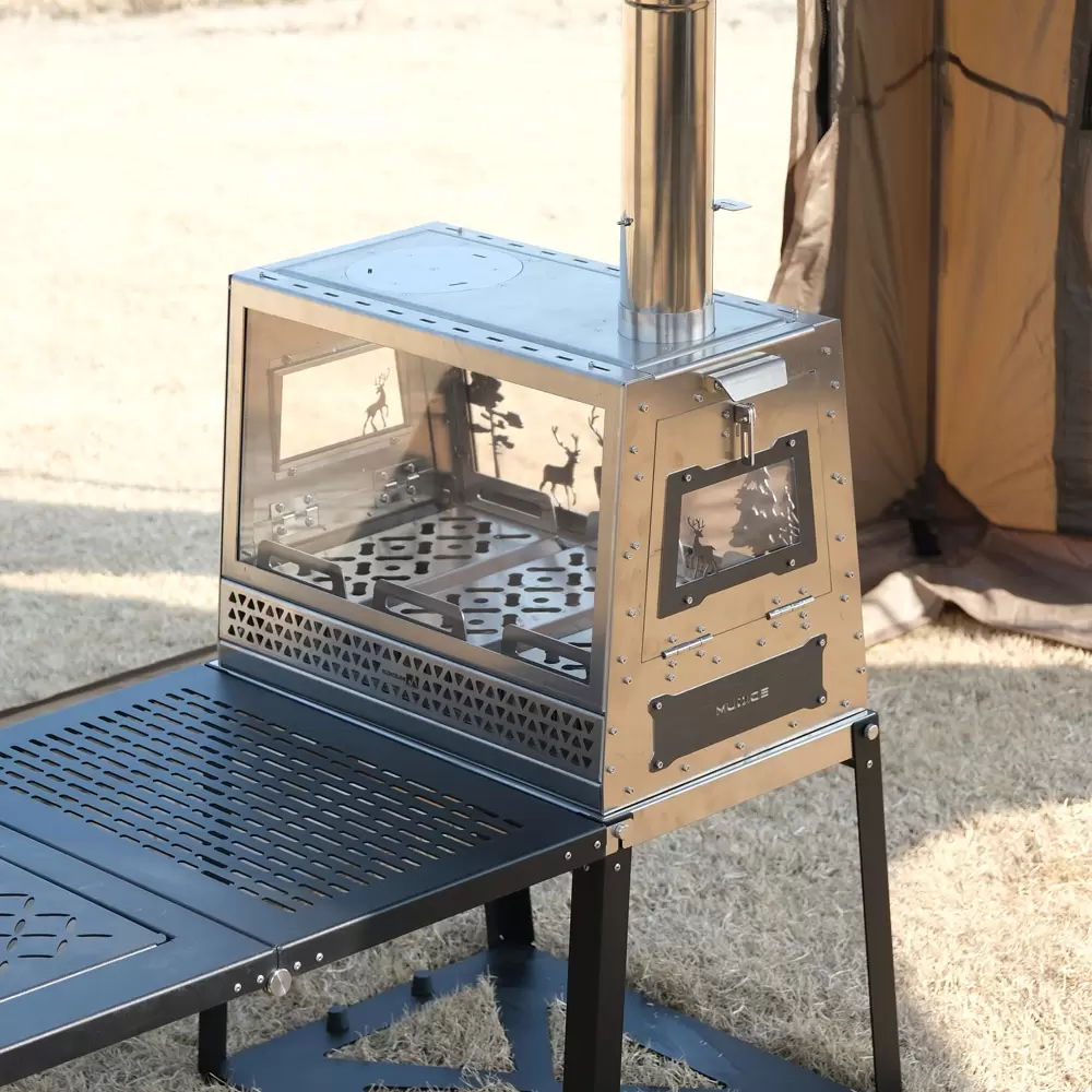 Honeycomb Totem Outdoor Wood Furnace