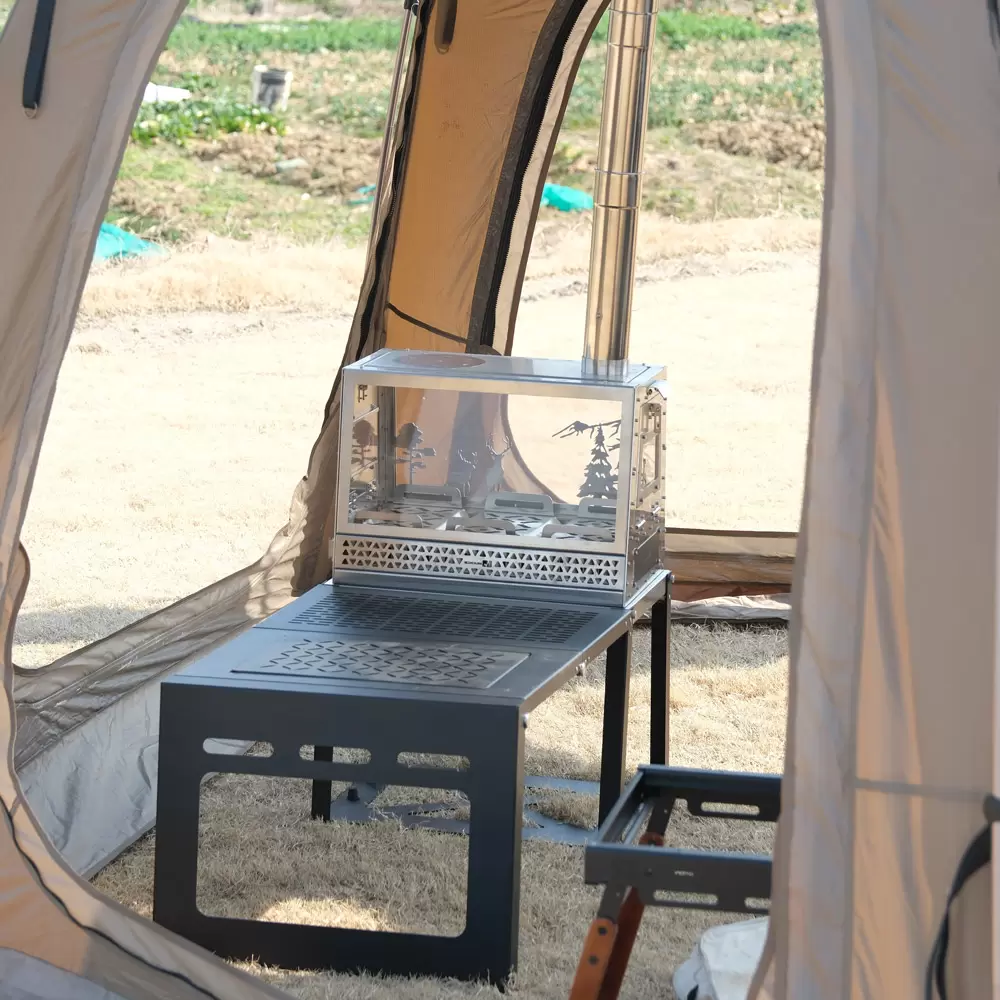 Honeycomb Totem Outdoor Wood Furnace