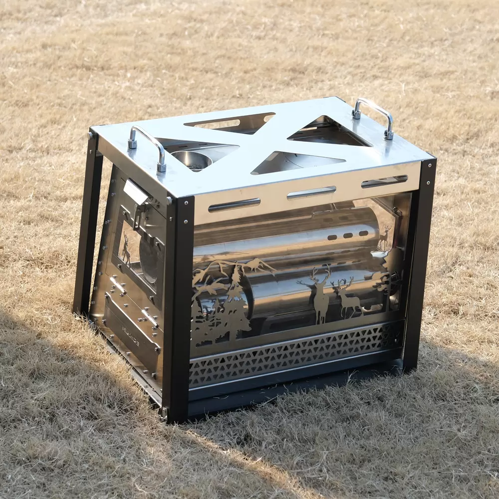 Honeycomb Totem Outdoor Wood Furnace