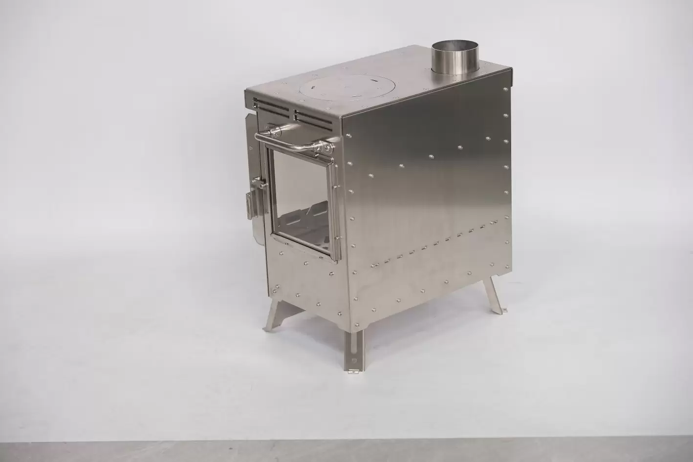 Multi-scene adaptive static burning tent furnace