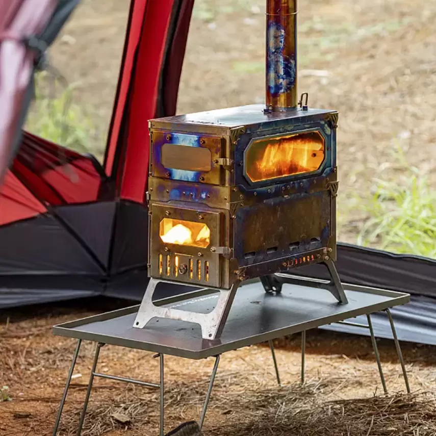 Ultra-light folding multi-function outdoor furnace