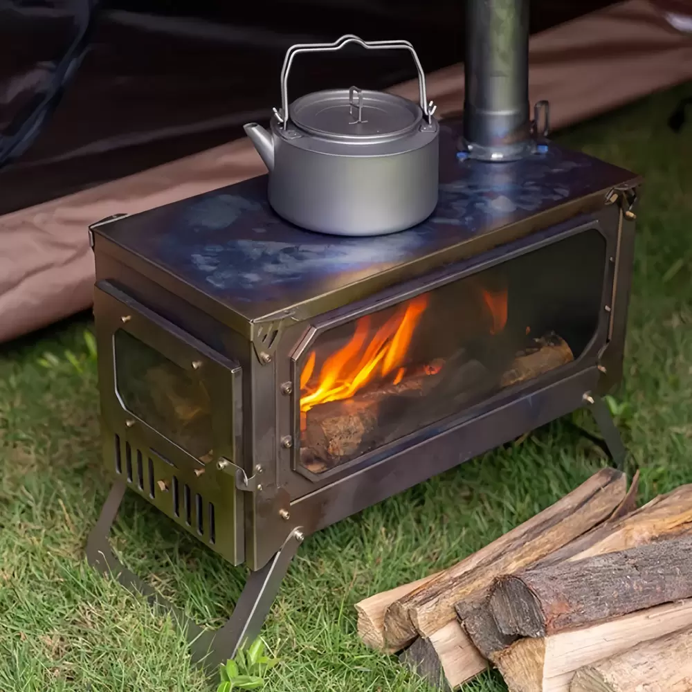 Ultra-light folding multi-function outdoor furnace