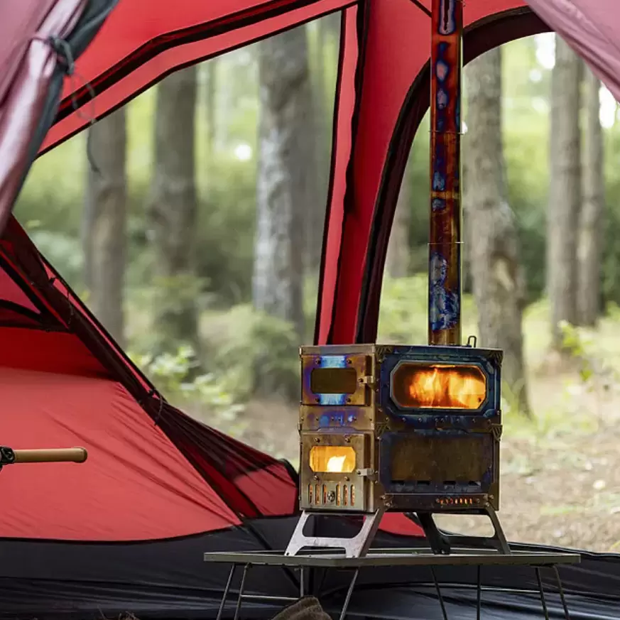 Ultra-light folding multi-function outdoor furnace