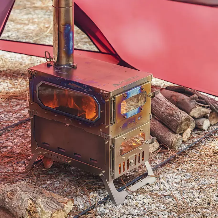 Ultra-light folding multi-function outdoor furnace