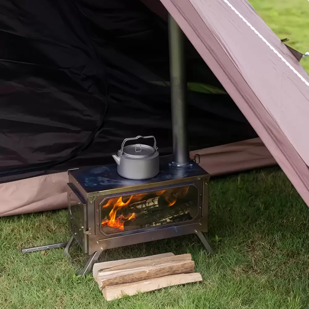 Ultra-light folding multi-function outdoor furnace