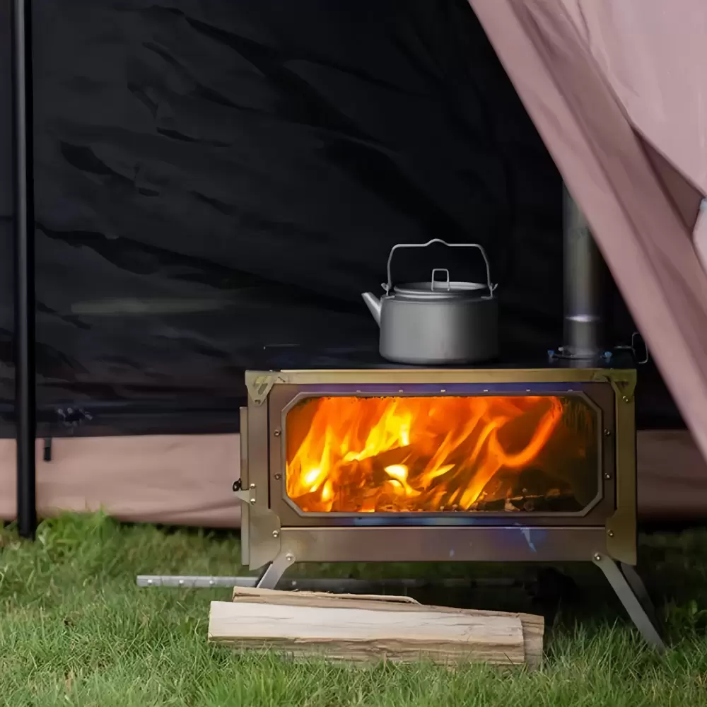 Ultra-light folding multi-function outdoor furnace