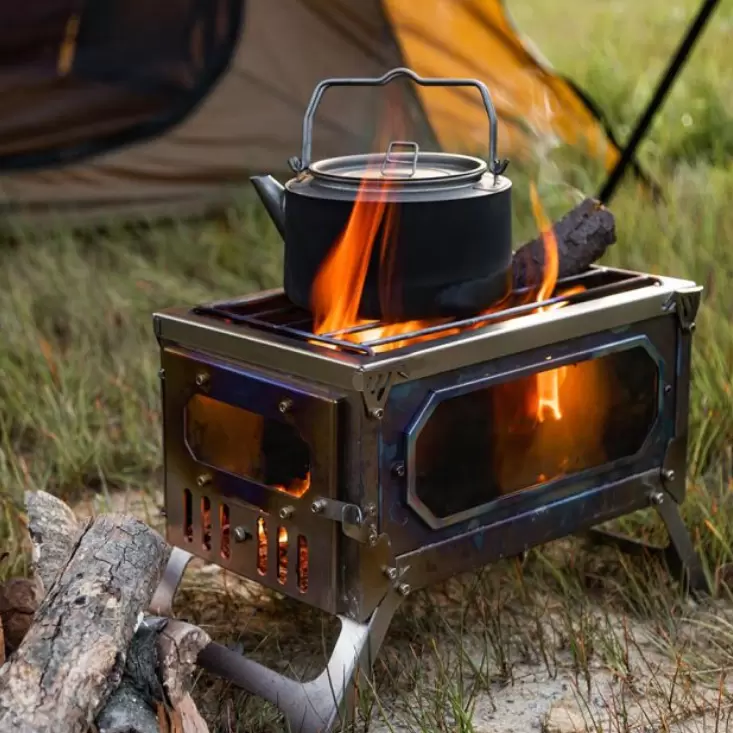 Ultra-light folding multi-function outdoor furnace