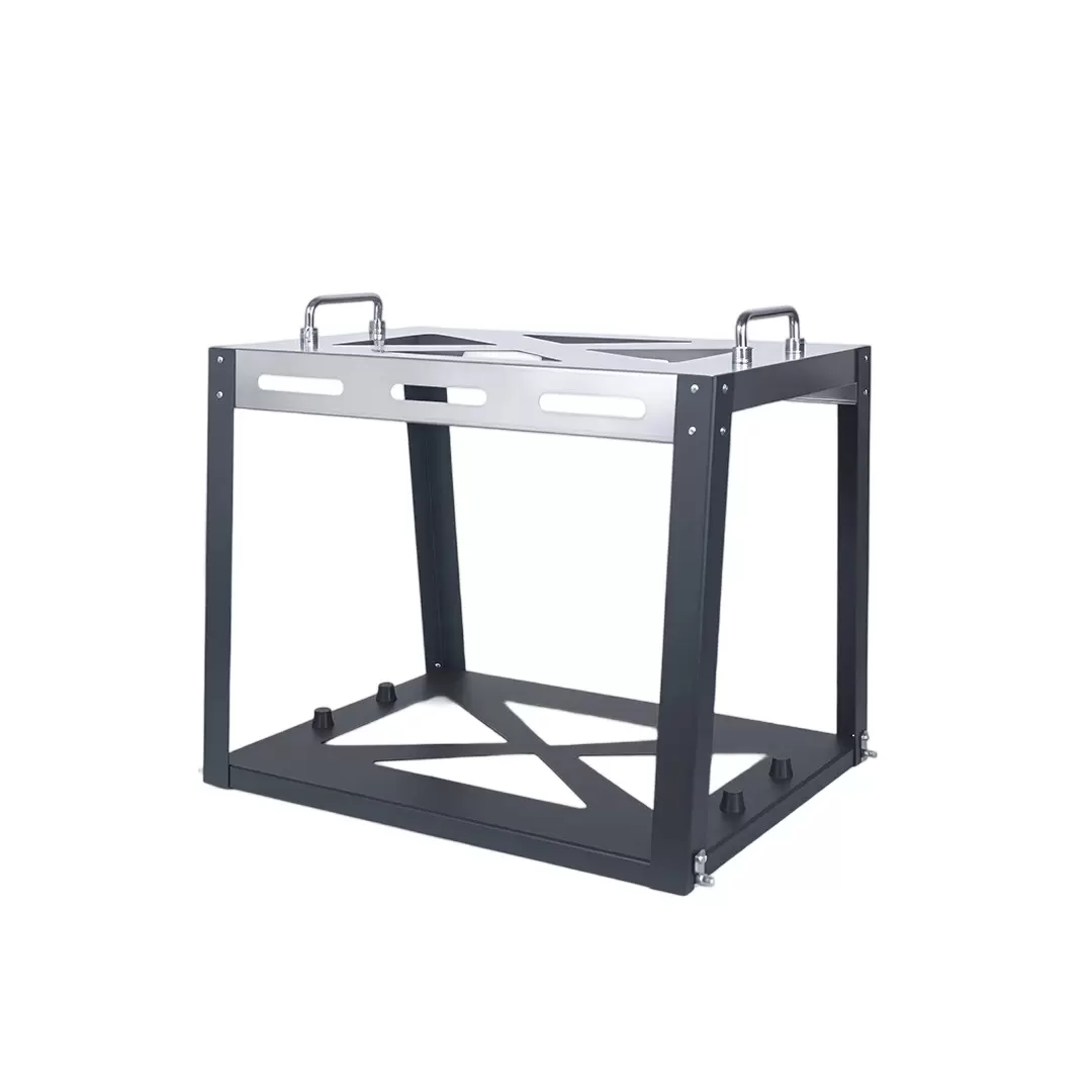 Trapezoidal stainless steel tent stove