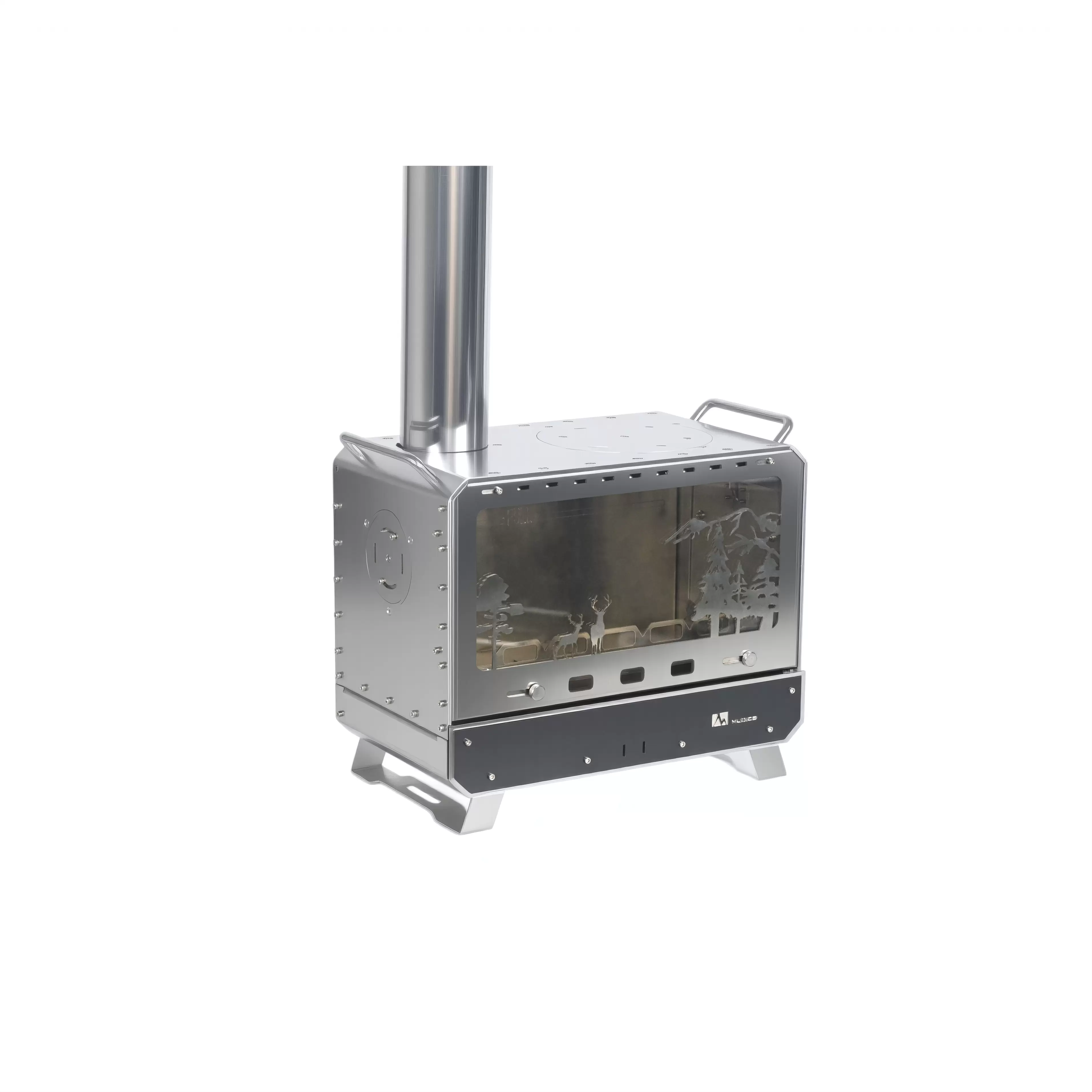 Multi functional desktop tent stove