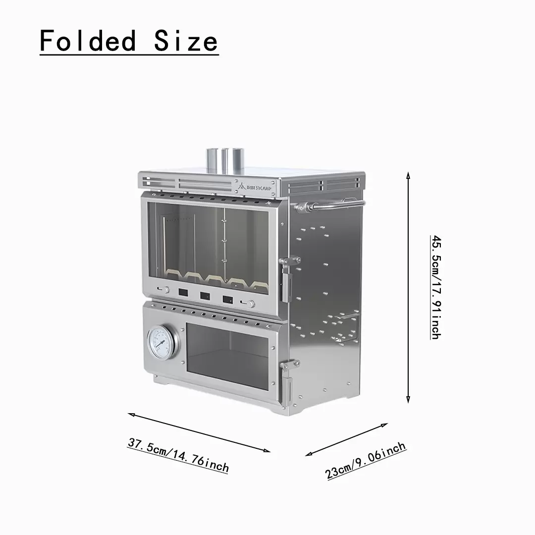 Multi functional integrated camping stove