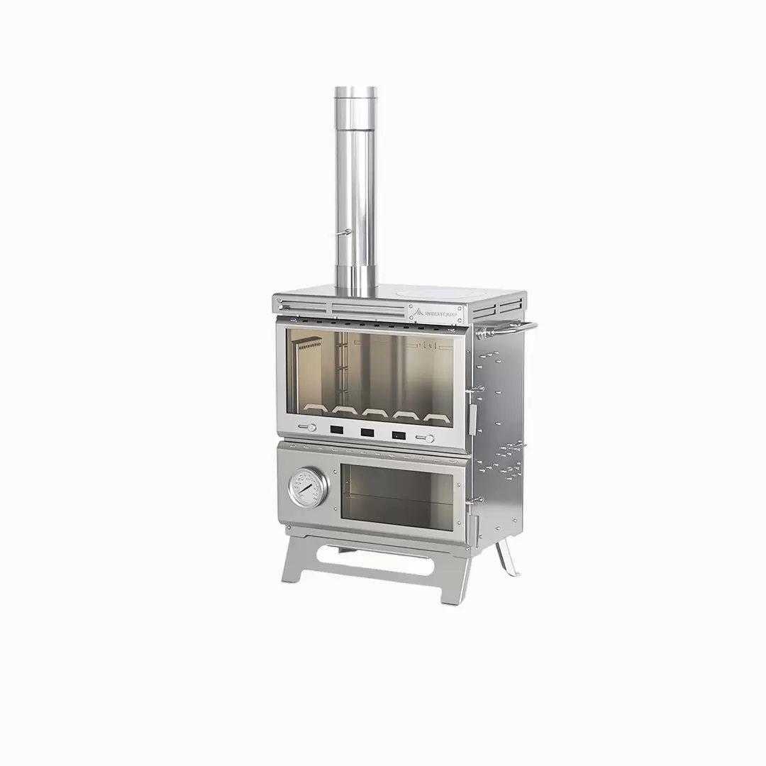 Multi functional integrated camping stove