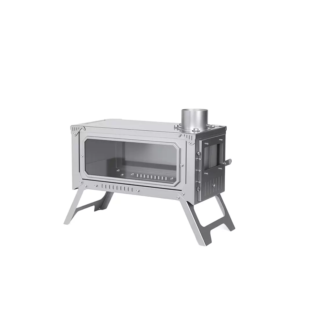 Ultra thin folding firewood stove 