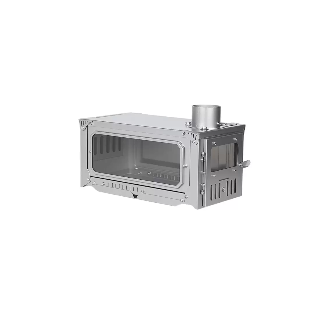 Ultra thin folding firewood stove 