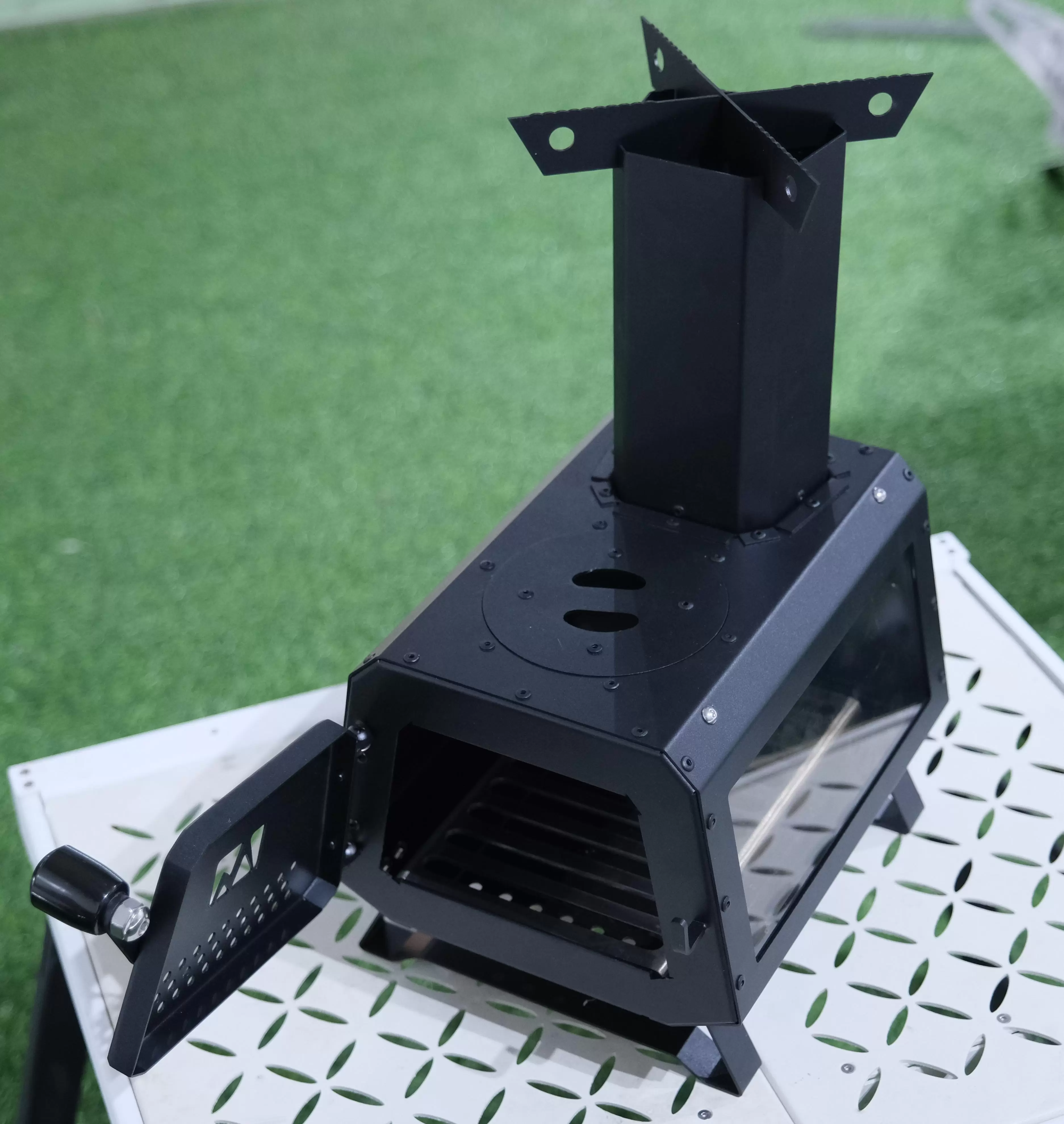 Multi functional and Efficient Smoke free Desktop Rocket Stove