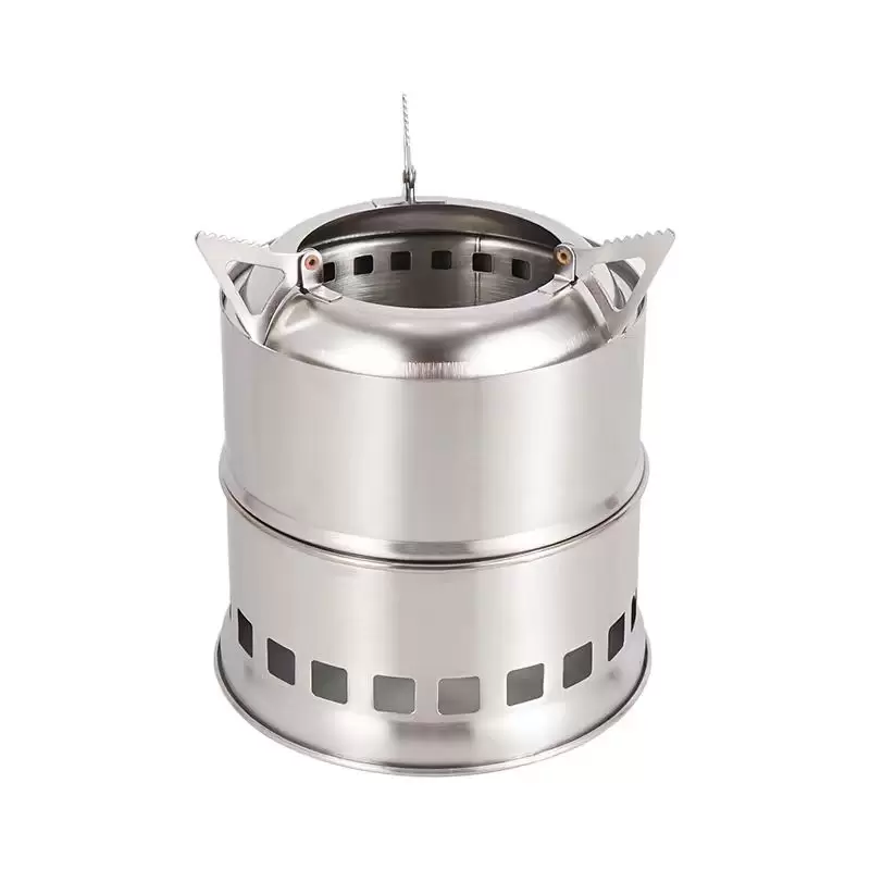 Folding firewood stove
