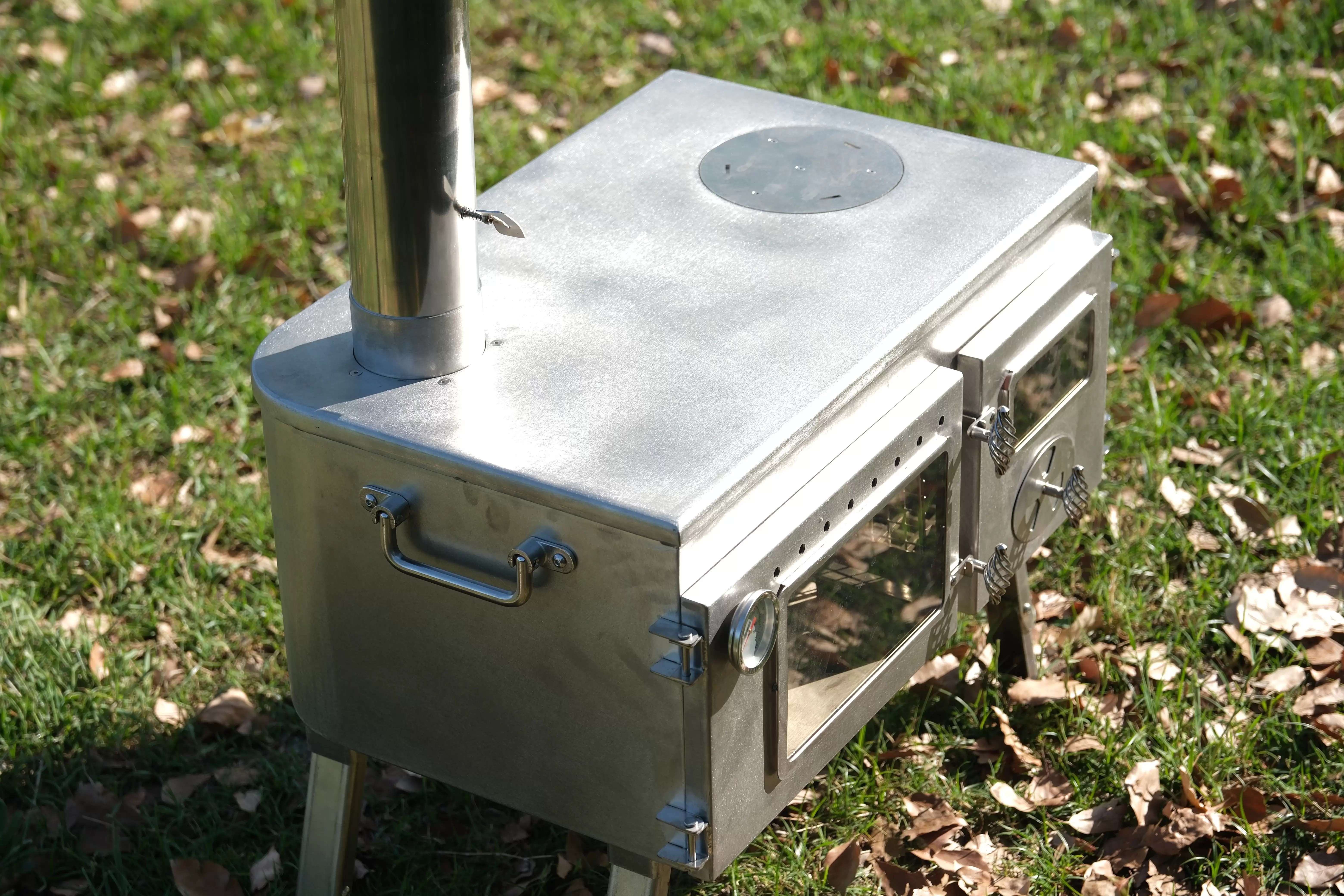 Mobile Thermal Energy Center Heavy duty Tent Stove