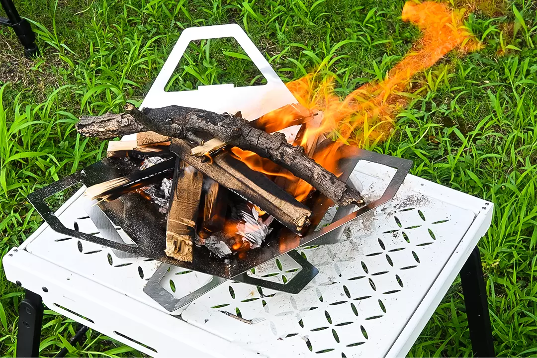 Card style Folding Fire pit 