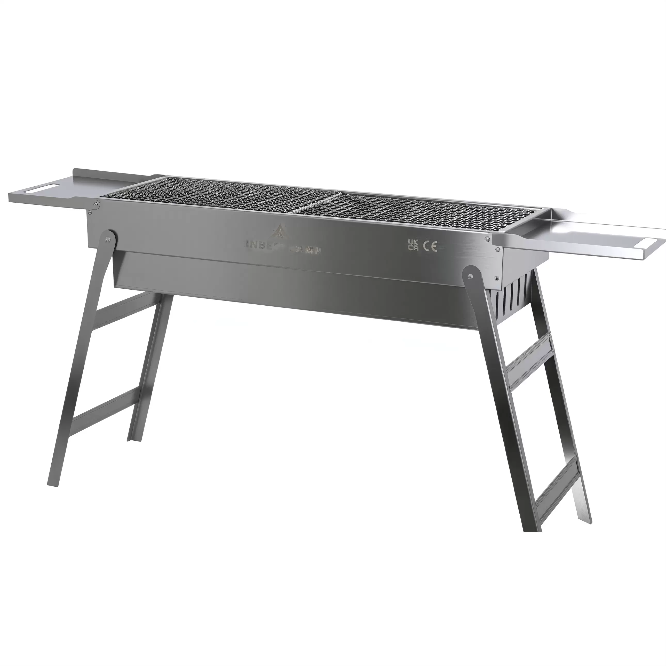 All stainless steel folding charcoal oven