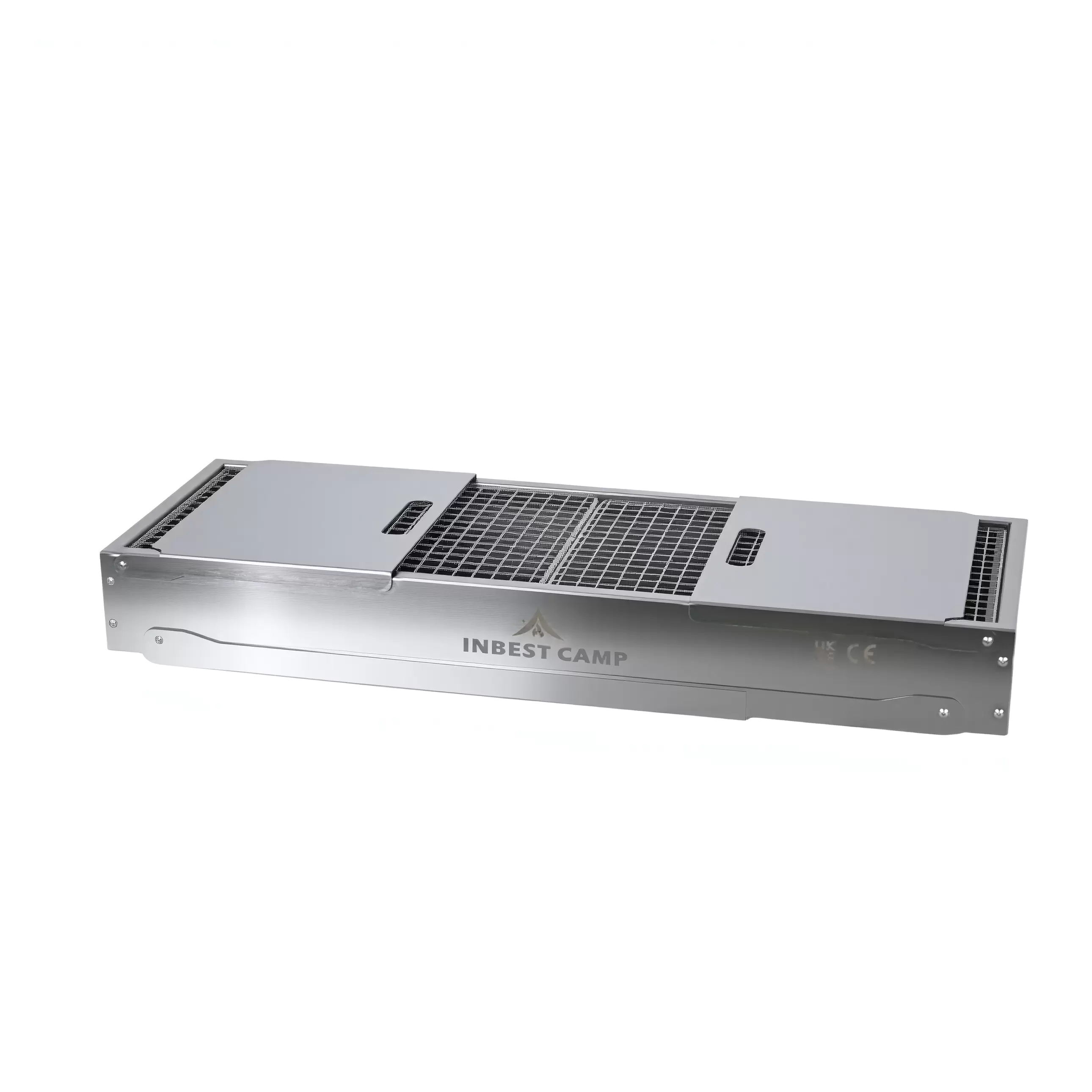 All stainless steel folding charcoal oven