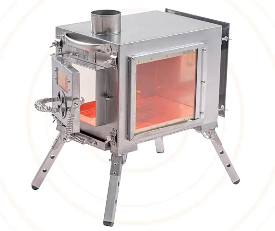 Ultralight Folding Tent Stove Under 15 lbs