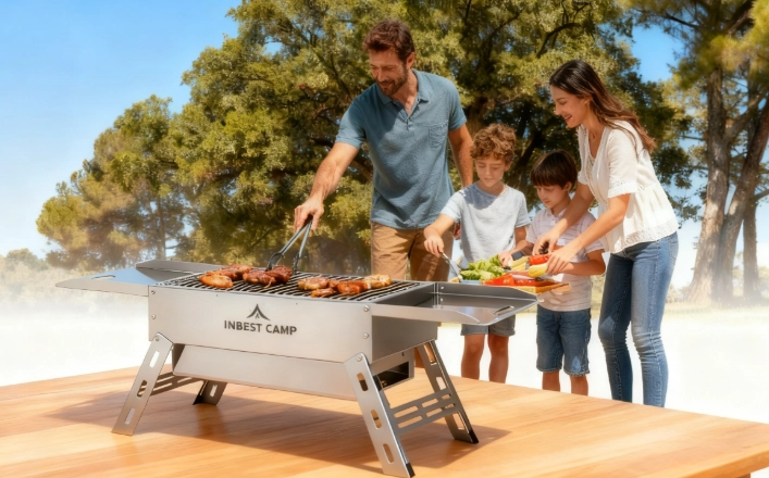 How to Choose the Best ODM Camping Grill Manufacturer in China: Certified Designs, Patent Protection & Global Warehousing by INBESTCAMP