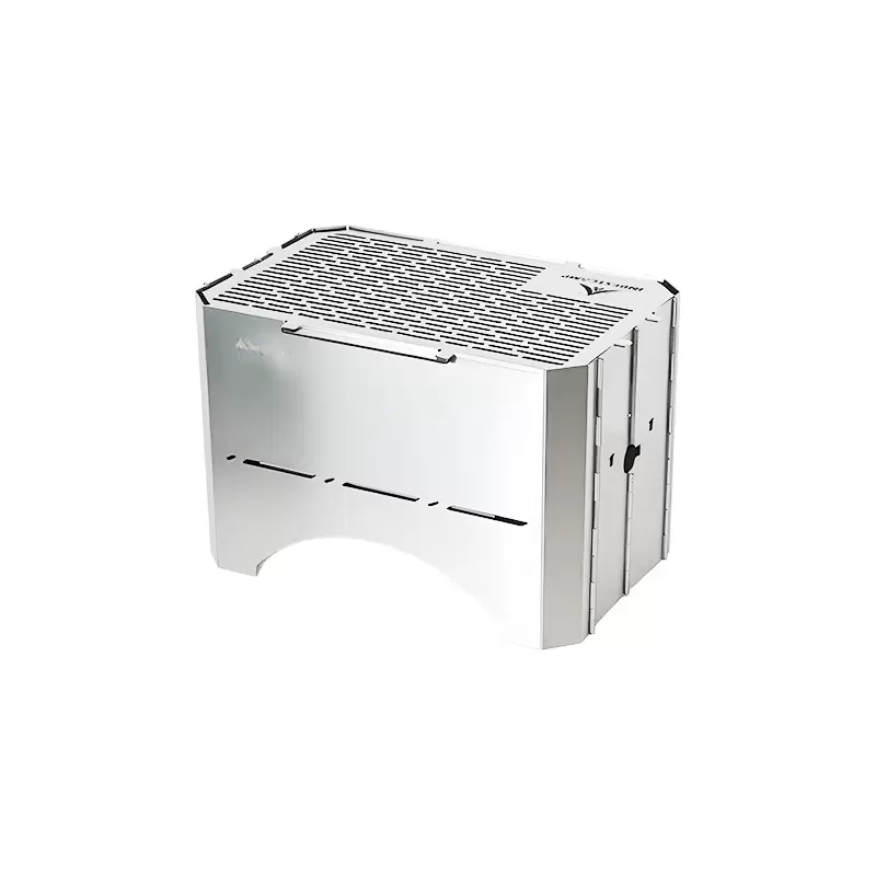 ICP-RQL-M-Q-H014: 1-Second Fold Fire Pit & Portable Grill | Gas & Charcoal Combo