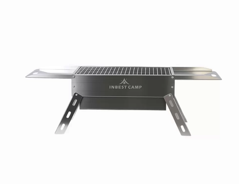 automatic rotating charcoal bbq grill