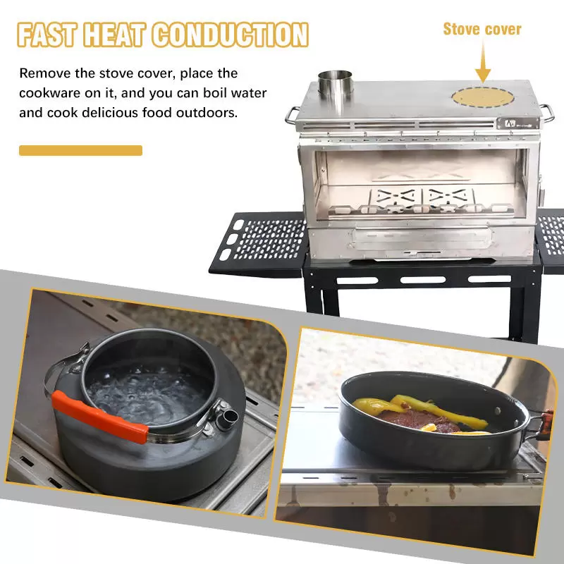 Camping Tent Wood Burning Stove ODM