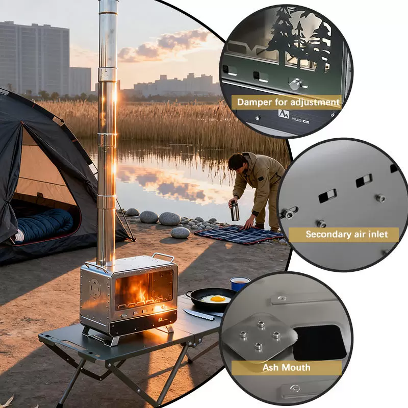 Campsite Compact Tent Stove Campsite Compact Tent Stove