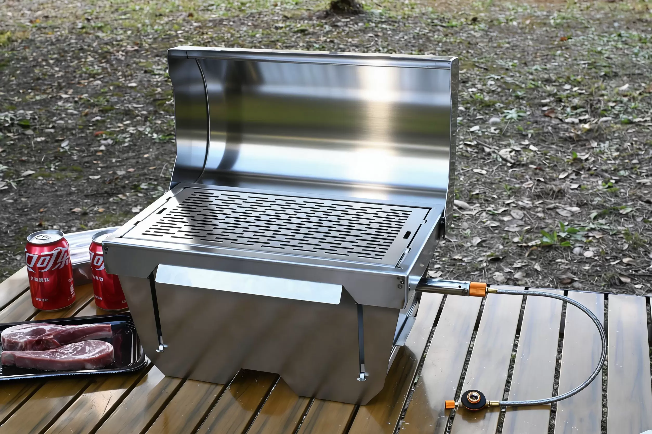 Foldable Portable Gas Grill