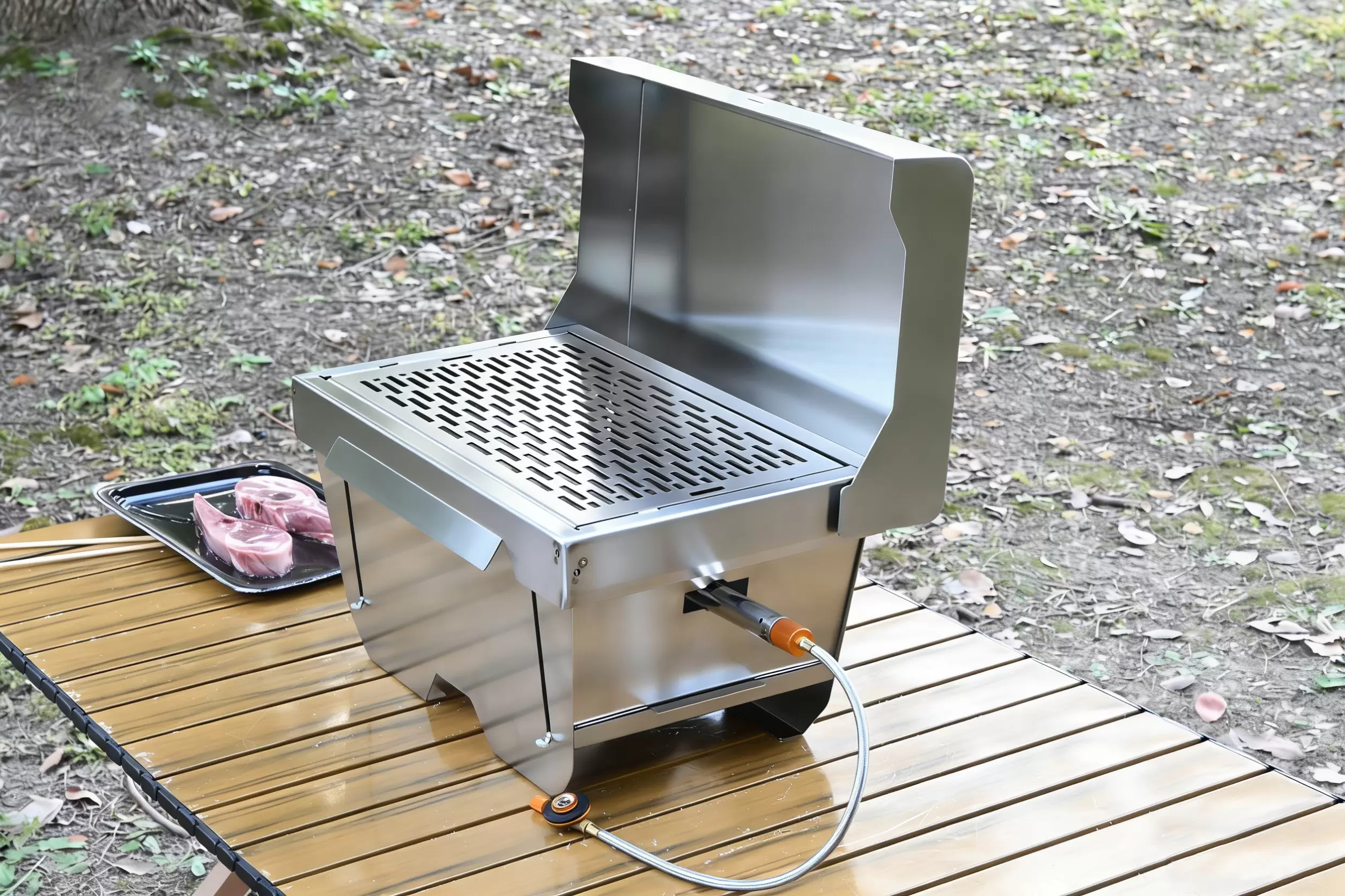 Foldable Portable Gas Grill