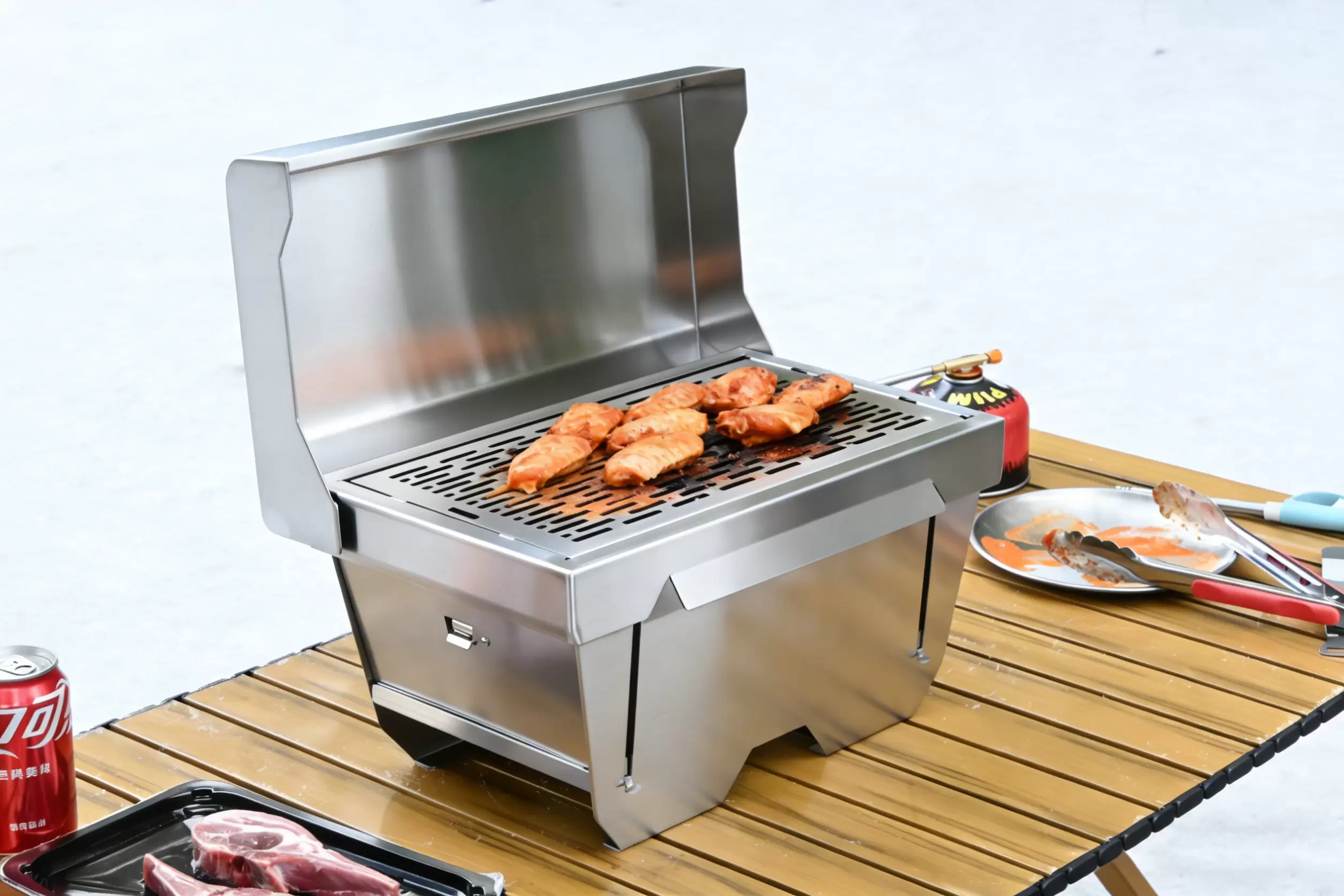 Foldable Portable Gas Grill