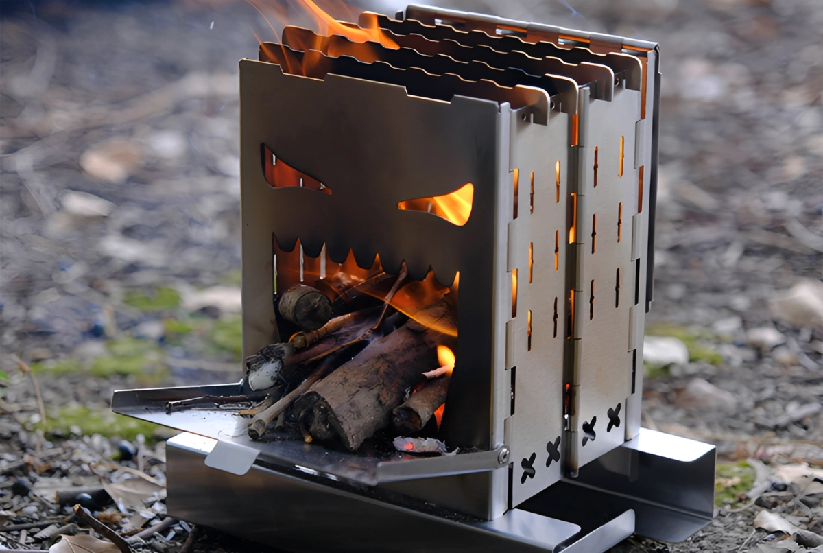 Mini Pocket Foldable Camping Stove