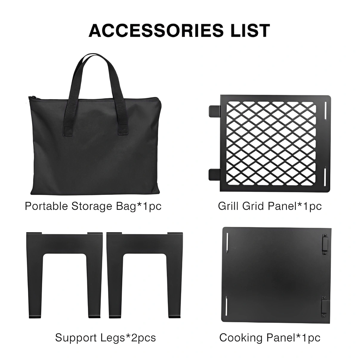 Multifunctional Portable Campfire Grill