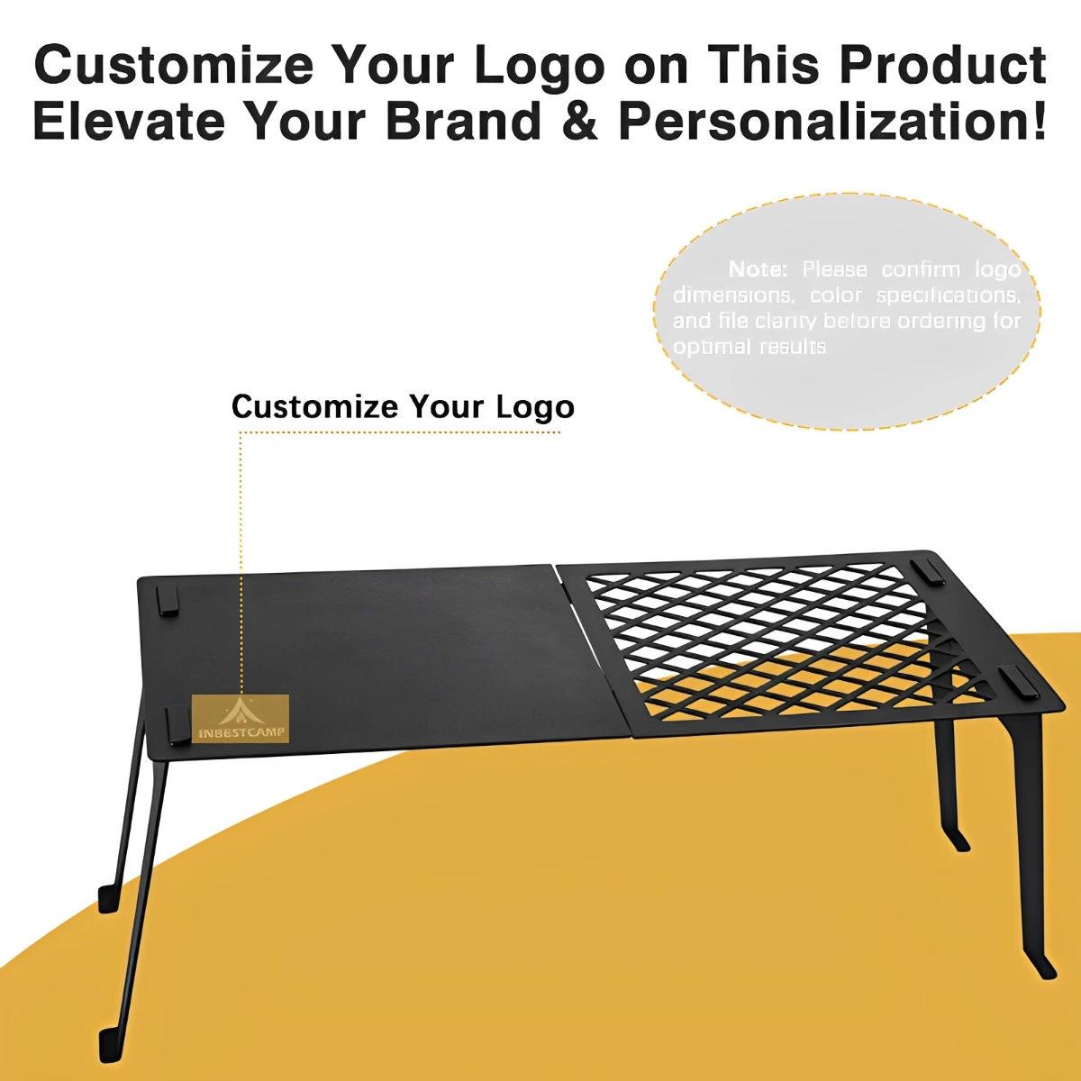 Multifunctional Portable Campfire Grill
