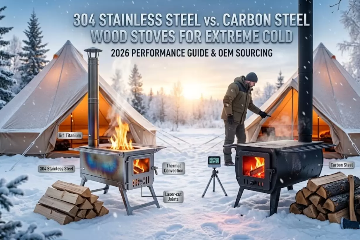 Which Is Better for Extreme Cold? 304 Stainless Steel vs. Carbon Steel Wood Stoves (2026 Guide)