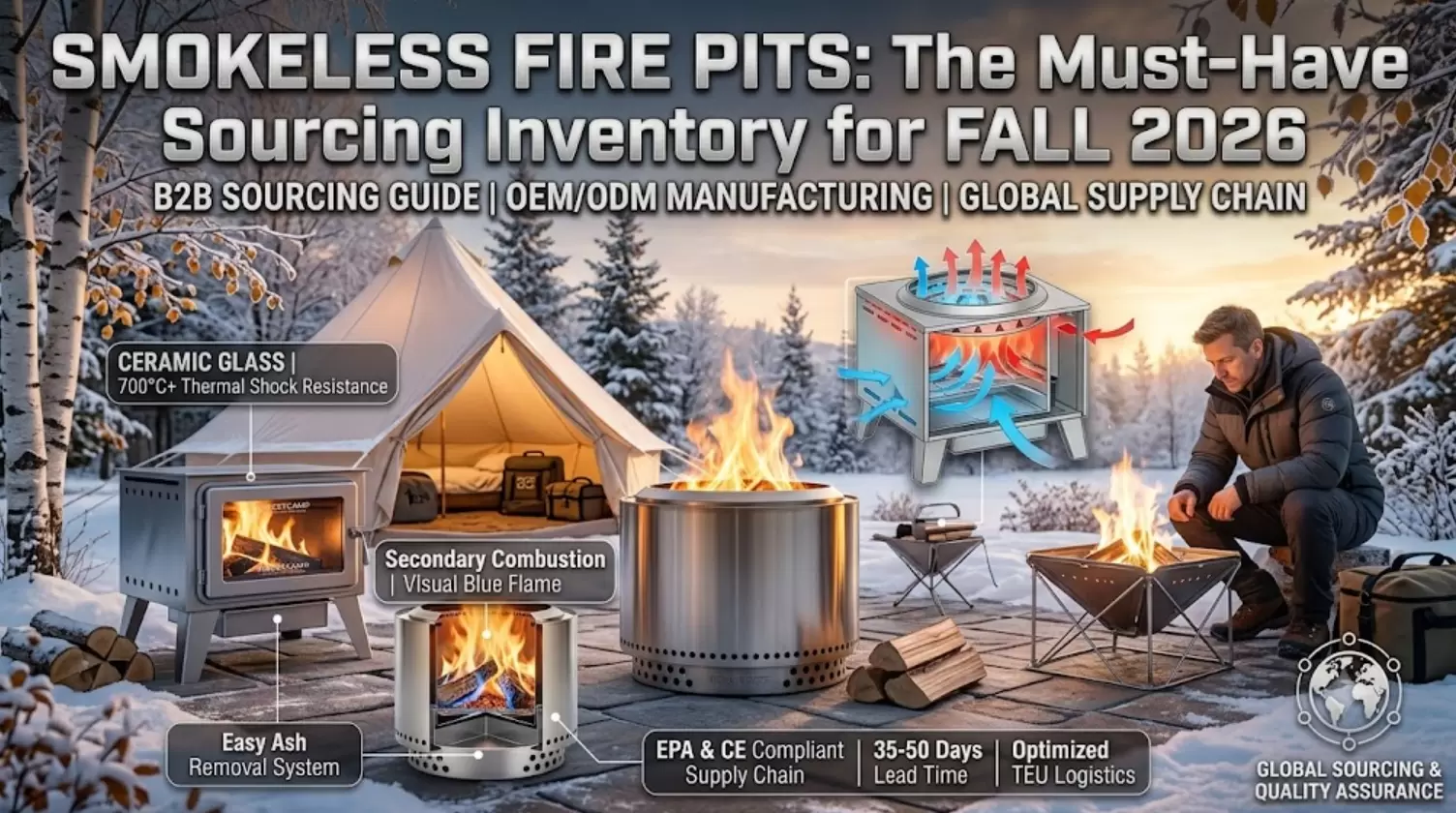 Smokeless Fire Pits: The Must-Have Sourcing Inventory for Fall 2026