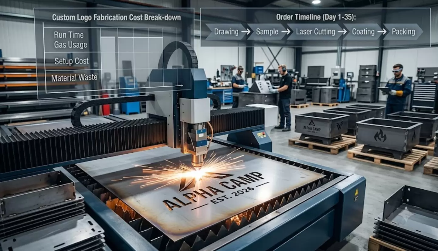 The OEM Guide to Laser-Cutting Custom Fire Pits: Budgets, DFM & Lead Times