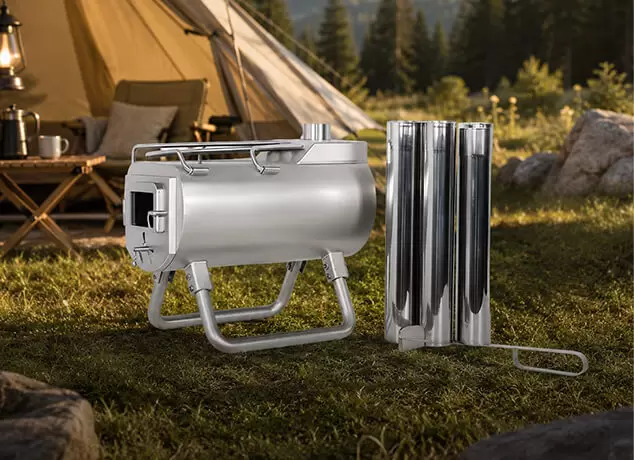 Smokeless Secondary-Combustion System