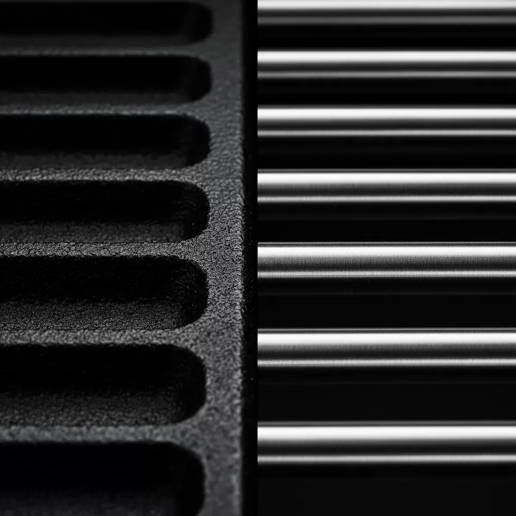 Cast Iron vs. Stainless Steel Grates for Wholesale Camping Grills