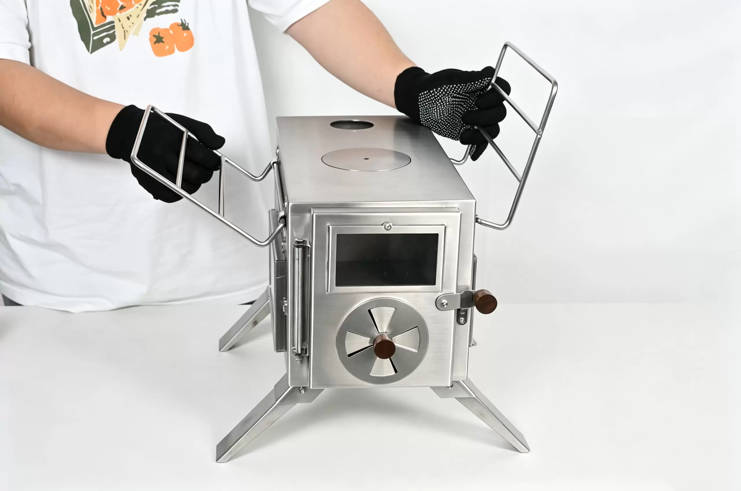 Wholesale Portable Stainless Steel Camping Sauna Wood Stove | B2B Outdoor Gear Manufacturer