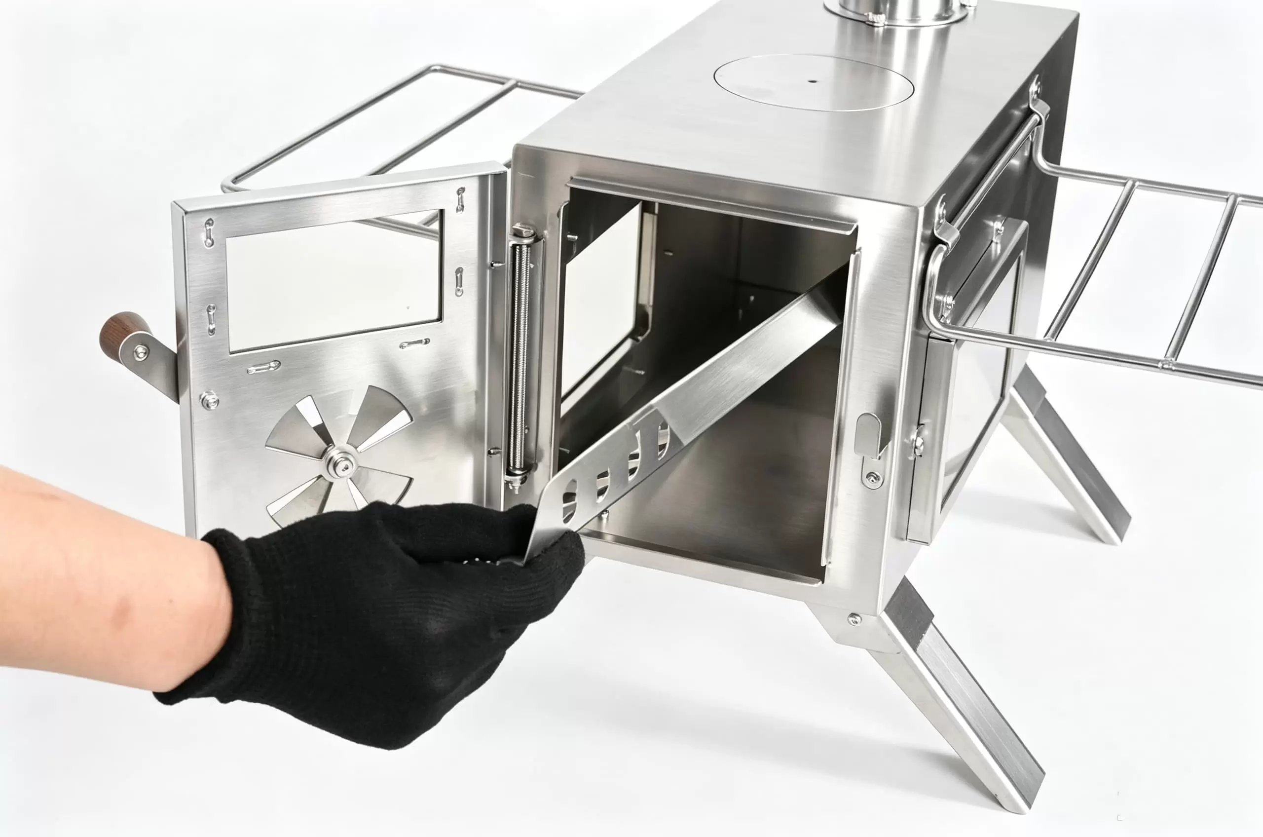 Wholesale Portable Stainless Steel Camping Sauna Wood Stove | B2B Outdoor Gear Manufacturer